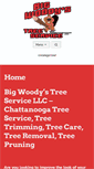 Mobile Screenshot of bigwoodystreeservice.com