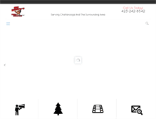Tablet Screenshot of bigwoodystreeservice.com